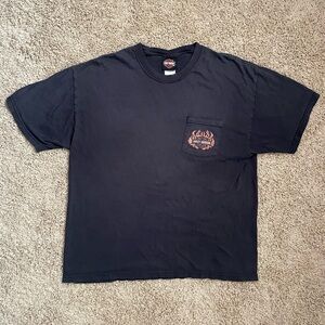 Vintage Faded Harley Davidson Maui Hawaii T-Shirt Made USA Mens XL